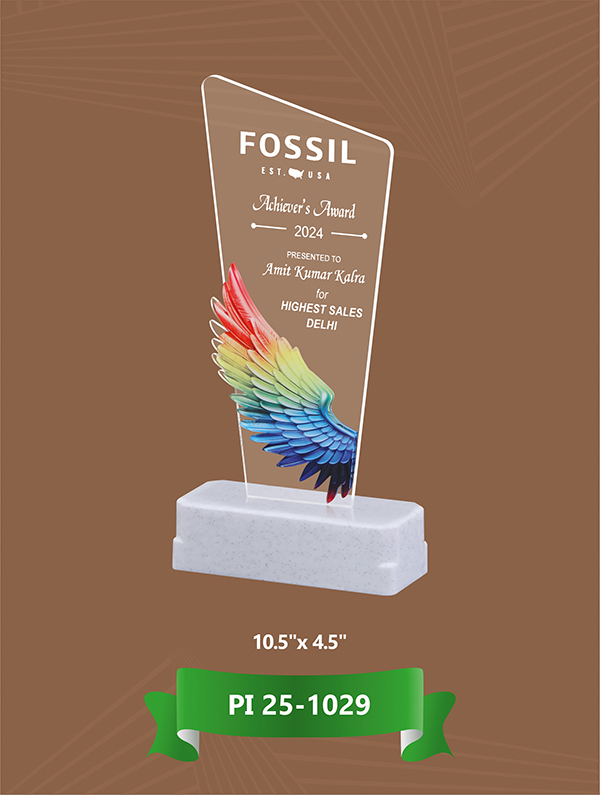 Leadership Acrylic Trophy
