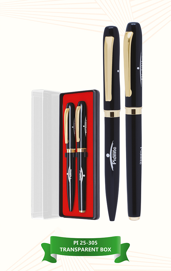 Premium Black Metal Pen Gift Set