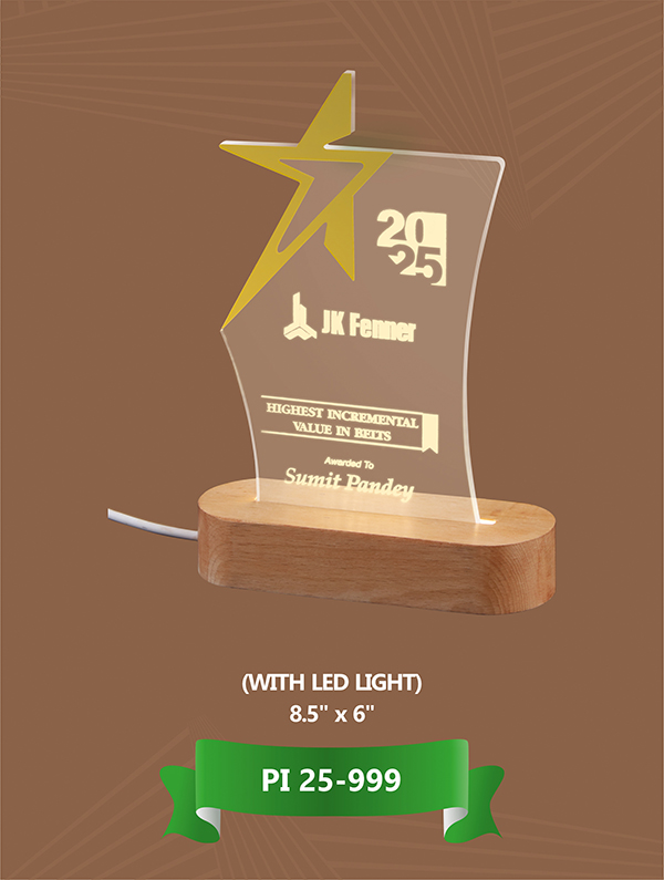 Achievement Crystal Trophy