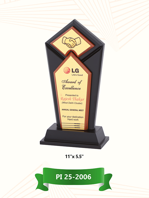 Leadership Wooden Trophy