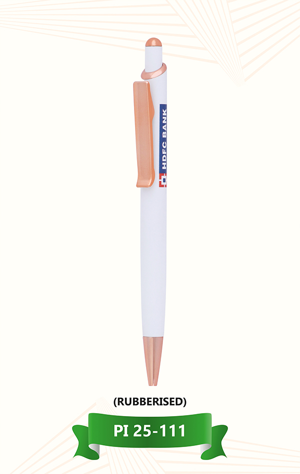 Rubberized Metal Pen
