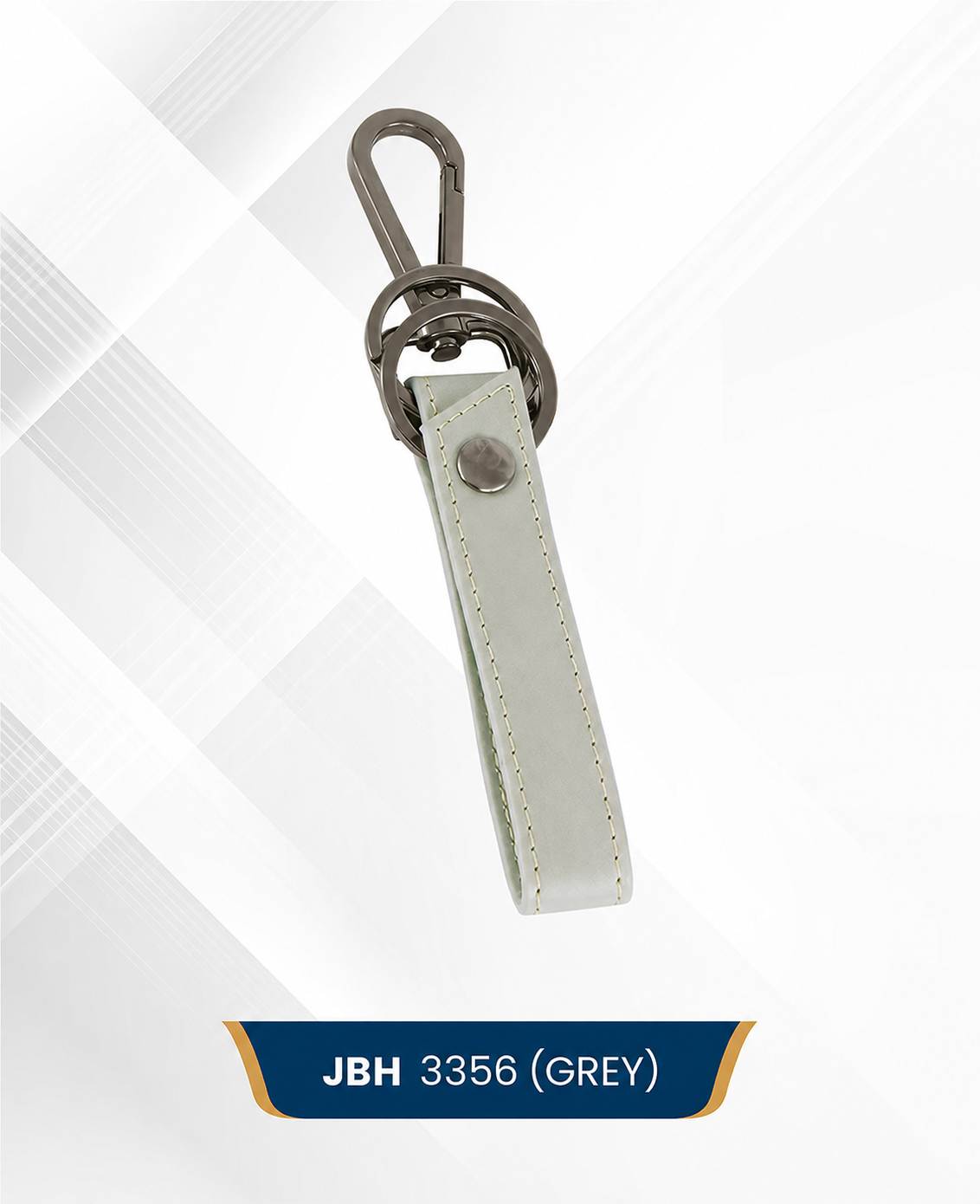 JBH 3356 (Grey) – Premium Keychain Strap