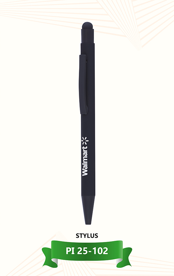 Matte Black Stylus Metal Pen