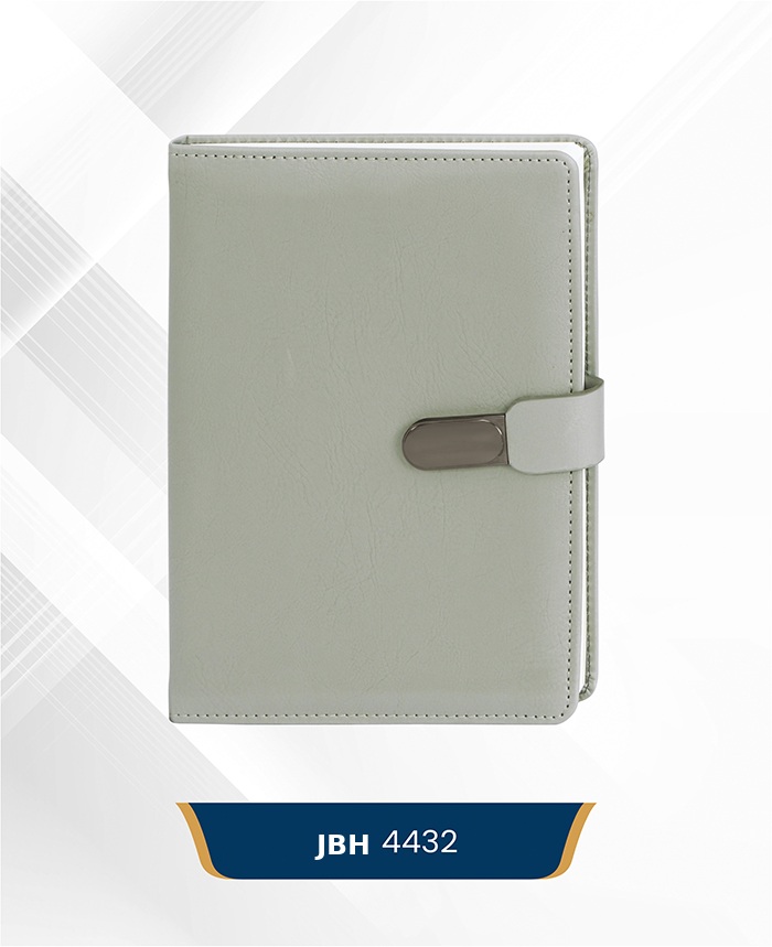 Premium White Executive Notebook
